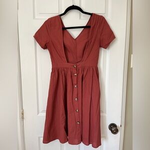 SHEIN backless dress